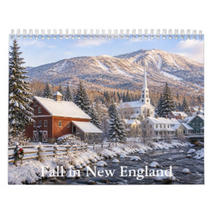 Herbst in New England-USA-Kalender Kalender