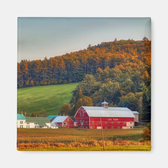 Herbst in New Hampshire Magnet (Vorne)