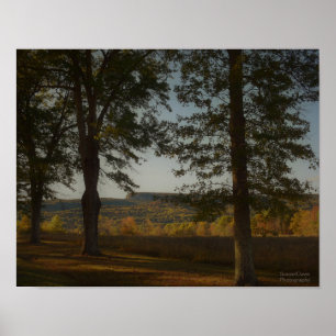 Herbst in New Paltz NY Poster