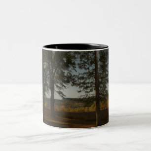 Herbst in New Paltz NY Zweifarbige Tasse