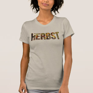 Herbst in Ō Schrift T - Shirt