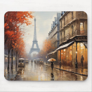 Herbst in Paris Frankreich Mousepad