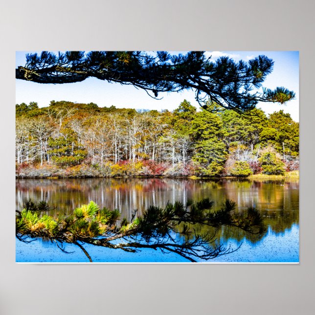 Herbst in Provincetown Poster (Vorne)