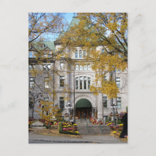 Herbst in Quebec Postkarte