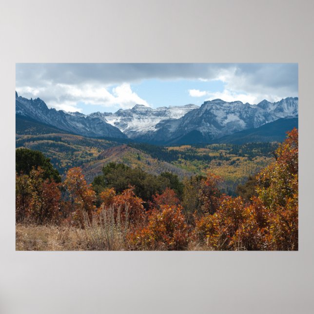 Herbst in San Juans Poster (Vorne)
