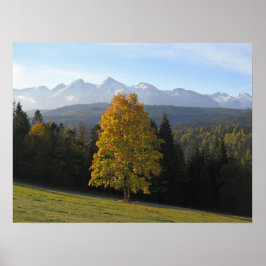 Herbst in Tatra Poster