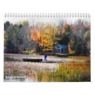 Herbst in Vermont Kalender