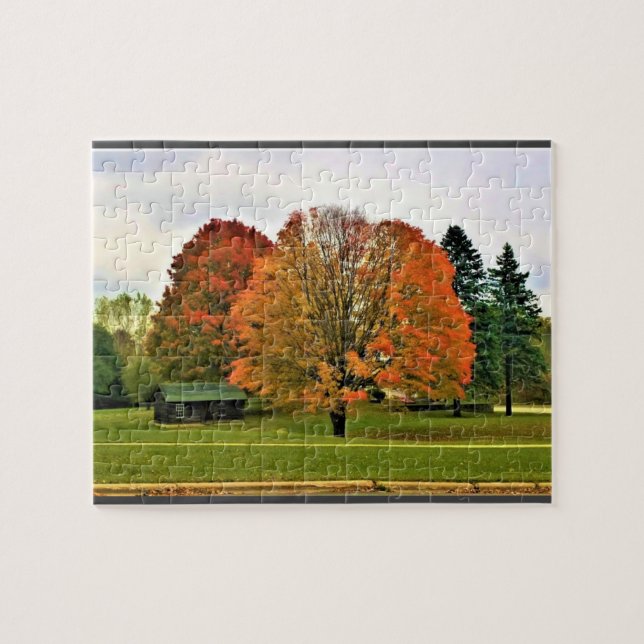 Herbst in Westbend, Wisconsin (Horizontal)