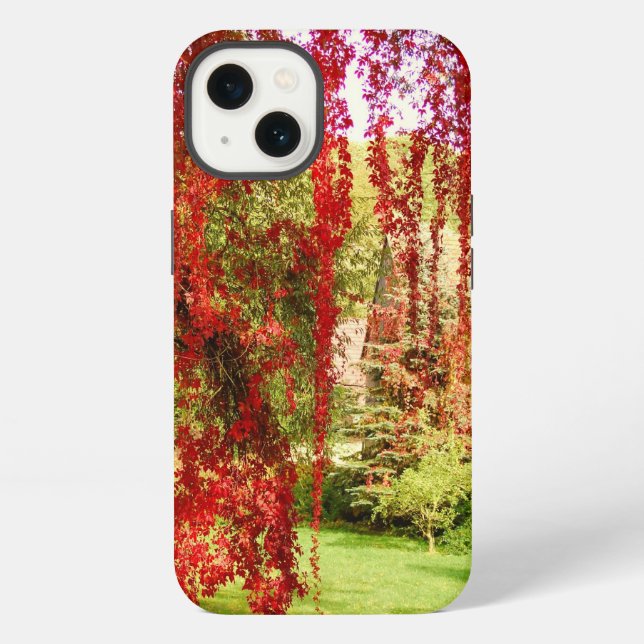 Herbst iPhone Hülle (Rückseite)