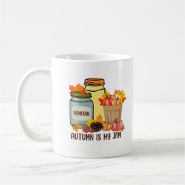 Herbst ist mein Jam Personalisiert Kaffeetasse