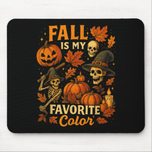 Herbst ist mein Lieblingsfarbenfrohe Herbst Gemüte Mousepad