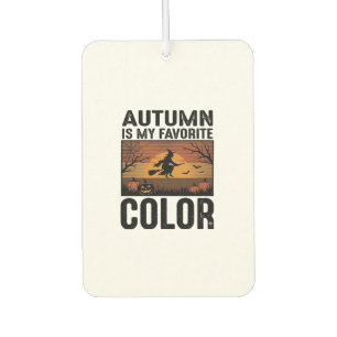 Herbst ist meine Lieblingsfarbe Halloween Hexen-De Autolufterfrischer