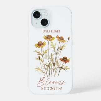 Herbst | Jede Blume blüht zu ihrer Zeit iPhone 15 Hülle