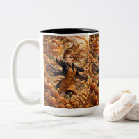 Herbst-Karamell-Bäckerei-Tasse – Süße goldene Ernt