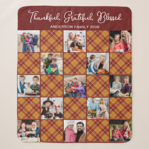 Herbst Kariert Personalisiert Einzigartig 13 Fotos Sherpadecke