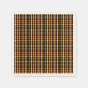 Herbst kariert serviette