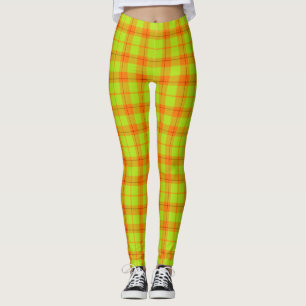Herbst Karierte Leggings