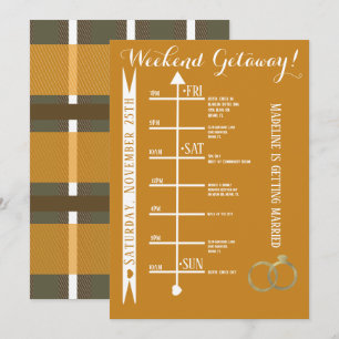 Herbst-Karo-Junggesellinnen-Abschiedswochenende-Re Einladung