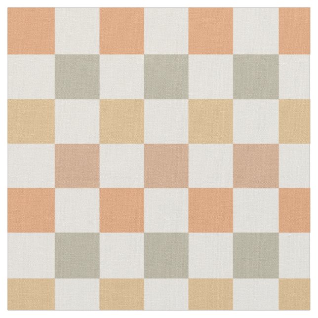 Herbst Karomuster Herbst Plaid Schachbrett Stoff (Nahaufnahme)