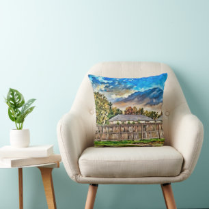Herbst kommt Throw Pillow Kissen