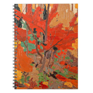 Herbst, Kunst von Tom Thomson, Notizblock