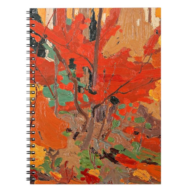 Herbst, Kunst von Tom Thomson, Notizblock (Vorderseite)