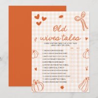 Herbst-Kürbis-Alte-Weiber-Geschichten-Baby-Shower-