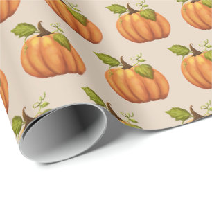 Herbst-Kürbis-Geschenkverpackung Halloween Thanksg Geschenkpapier