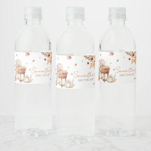 Herbst Kürbis in Liebe Kinderdusche fallen
