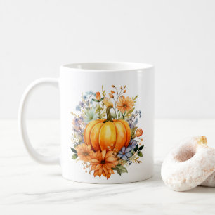 Herbst Kürbis Kaffeetasse
