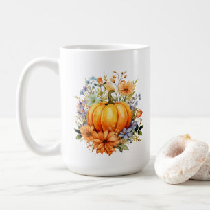 Herbst Kürbis Kaffeetasse