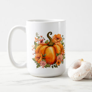 Herbst Kürbis Kaffeetasse