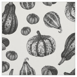 Herbst-Kürbis-Muster-Tinten-Punktierung, die Stoff