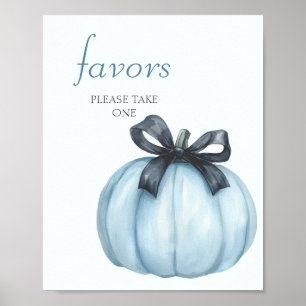 Herbst-Kürbis-Partygeschenke Poster