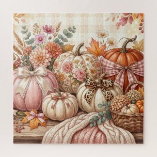 Herbst-Kürbis-Puzzle