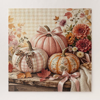 Herbst-Kürbis-Puzzle