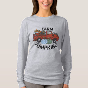 Herbst Kürbisfeld T-Shirt