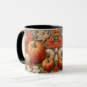 Herbst-Kürbisse Keramik-Kaffee Tasse
