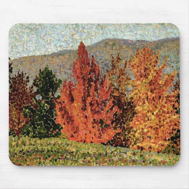 Herbst-Landschaft, c.1903 (Öl auf Leinwand) Mousepad (Vorne)