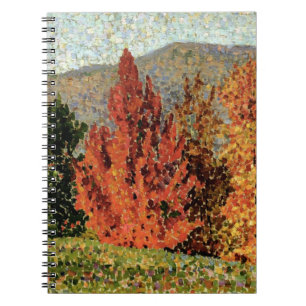 Herbst-Landschaft, c.1903 (Öl auf Leinwand) Notizblock