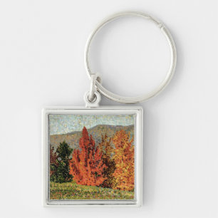 Herbst-Landschaft, c.1903 (Öl auf Leinwand) Schlüsselanhänger