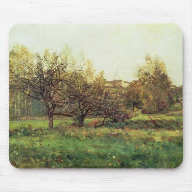Herbst-Landschaft Mousepad (Vorne)