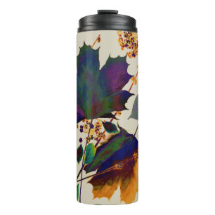 Herbst lässt königliche Farben thermal tumbler Thermosbecher