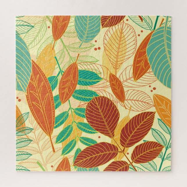 Herbst lässt nahtloses Muster (Vertikal)