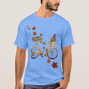 Herbst lässt Niedliche Eulen fallen T-Shirt