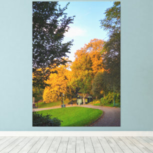 Herbst Leinwanddruck