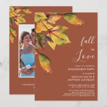 Herbst Liebe Jahrgänge Elegante Verlobung