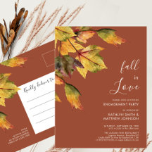 Herbst Liebe Jahrgänge Elegante Verlobung