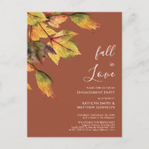 Herbst Liebe Jahrgänge Elegante Verlobung
