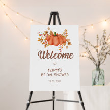 Herbst Liebe Pumpkin Herbst Brautparty Willkommen